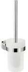 hansgrohe Logis UNIVERSAL Toilettenb&uuml;rstenhalter, chrom/mattglas, 41722000