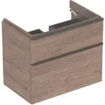 Geberit Smyle Square Waschtischunterschrank, 500353, 734x617x470mm, mit 2 Schubladen,