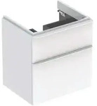 Geberit Smyle Square Waschtischunterschrank, 500352, 584x617x470mm, mit 2 Schubladen,