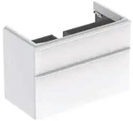 Geberit Smyle Square Waschtischunterschrank, 500354, 884x617x470mm, mit 2 Schubladen,
