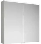 burgbad Eqio Spiegelschrank mit LED-Aufsatzleuchte, 2-t&uuml;rig, 800x800x170mm,