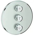 Grohe Grohtherm SmartControl 3-fach Unterputzventil, Wandrosette rund, 29122DC0,