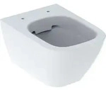 Geberit Smyle Square Wand-WC Tiefsp&uuml;ler, verk&uuml;rzte Ausladung, geschlossene Form,
