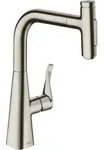 hansgrohe Metris M71 Einhebel-K&uuml;chenmischer 240, Ausziehbrause, 2-jet, sBox,