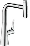 hansgrohe Metris Select M71 Einhebel-K&uuml;chenmischer 240, Ausziehbrause, 2-jet,