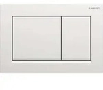 Geberit Omega20 Bet&auml;tigungsplatte f&uuml;r 2-Mengen-Sp&uuml;lung, eckig, 115.080.JQ.1,