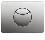 Villeroy & Boch ViConnect WC-Bet&auml;tigungsplatte , 2-Mengen-Sp&uuml;lung, 205x145x22mm,