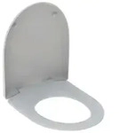 Geberit Renova WC-Sitz, Befestigung von oben, mit Absenkautomatik, 573025010, Farbe: