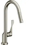 hansgrohe AXOR Citterio DN15 Einhebel-K&uuml;chenmischer 250 mit Ausziehbrause, 39835800,
