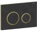 Geberit Sigma50 Bet&auml;tigungsplatte, f&uuml;r 2-Mengen-Sp&uuml;lung, Metallfarbe Messing,