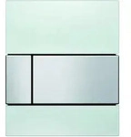 TECEsquare Urinal-Bet&auml;tigungsplatte, Glas, inklusive Kartusche, 9242801, Farbe: Glas