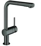 GROHE Minta Einhand-Sp&uuml;ltischarmatur, Ausladung 223mm, L-Auslauf,...