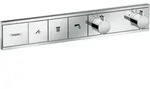 hansgrohe RainSelect Thermostat, Unterputz, f&uuml;r 3 Verbraucher, 15381000, Farbe: