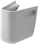 Duravit D-Code Halbs&auml;ule, 215 &times; 213 &times; 280 mm, passend f&uuml;r Handwaschbecken
