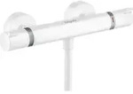 hansgrohe Ecostat Brausethermostat Comfort Aufputz, 13116700, Farbe: weiss matt