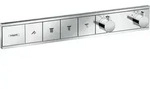 hansgrohe RainSelect Thermostat Unterputzmodell f&uuml;r 4 Verbraucher, 15382000, Farbe: