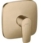 hansgrohe Talis E Einhebel-Brausemischer Unterputz, 71765140, Farbe: Bronze