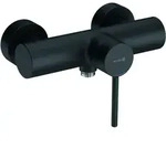 KLUDI BOZZ Brause-Einhandmischer, Wandmontage, 388313976, Farbe: Mattschwarz