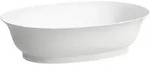 LAUFEN The New Classic Waschtisch-Schale, oval, ohne Hahnloch, ohne &Uuml;berlauf,
