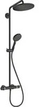 hansgrohe Croma Select S Showerpipe 280 1-jet EcoSmart 9 l/min mit Thermostat und