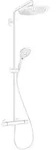 hansgrohe Croma Select S Showerpipe 280 1-jet EcoSmart 9 l/min mit Thermostat und