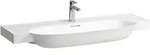 LAUFEN The New Classic Waschtisch, unterbauf&auml;hig, mit &Uuml;berlauf, 1 Hahnloch,
