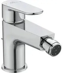 Ideal Standard Cerafine O Einhebel-Bidetarmatur, mit Ablaufgarnitur, Ausladung...