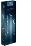 Ideal Standard Ceratherm T25 Duschsystem mit Brausethermostat Aufputz, chrom, A7208AA