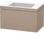 Duravit L-Cube c-bonded Set wandh&auml;ngend, 1 Auszug, ohne &Uuml;berlauf, ohne...