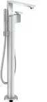 hansgrohe AXOR Edge Einhebel-Wannenmischer freistehend, Diamantschliff,...