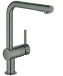 GROHE Minta Einhand-Sp&uuml;ltischarmatur, Ausladung 223mm, L-Auslauf,...