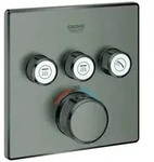 Grohe Grohtherm SmartControl Thermostat mit drei Absperrventilen, 29126AL0, Farbe: