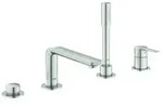 Grohe Lineare 4-Loch Einhand Wannenkombination, Ausladung 212mm, 19577DC1,...