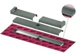 TECEdrainline-evo Duschrinne, mit Wandfliesenauflage, gerader