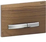 Geberit Sigma50 Bet&auml;tigungsplatte f&uuml;r 2-Mengen-Sp&uuml;lung, Metallfarbe verchromt,