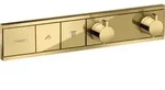 hansgrohe RainSelect Thermostat Unterputzmodell f&uuml;r 2 Verbraucher, 15380990, Farbe: