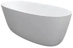 RIHO Oval freistehende Badewanne, SOLIDSurface, 160x72x56,5cm, B129001105,...