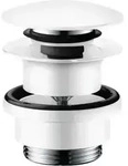 hansgrohe Ablaufgarnitur Push Open, 50100700, Farbe: weiss matt