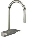 hansgrohe Aquno Select M81 Einhebel-K&uuml;chenmischer 170, Ausziehbrause, 3-jet, 7