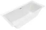 Villeroy & Boch Subway 3.0 rechteckige Badewanne, inklusive Wannenfu&szlig;gestell,