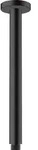 hansgrohe Vernis Blend Deckenanschluss, 300mm, 27805670, Farbe: Mattschwarz