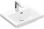 Villeroy & Boch Subway 3.0 Handwaschbecken, rechteck, 1 Hahnloch, mit &Uuml;berlauf,