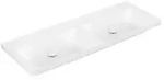 Villeroy & Boch Subway 3.0 Schrank-Doppelwaschtisch, ohne Hahnloch, ohne &Uuml;berlauf,