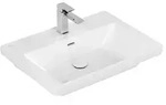Villeroy & Boch Subway 3.0 Waschbecken, rechteck, 1 Hahnloch, mit &Uuml;berlauf, f&uuml;r