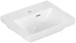 Villeroy & Boch Subway 3.0 Handwaschbecken, 1 Hahnloch, mit &Uuml;berlauf, ungeschliffen,