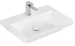 Villeroy & Boch Subway 3.0 Waschbecken, rechteck, 1 Hahnloch, ohne &Uuml;berlauf,...