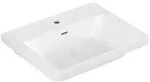 Villeroy & Boch Subway 3.0 Waschbecken, 1 Hahnloch, mit &Uuml;berlauf, f&uuml;r 3-Loch