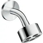 hansgrohe AXOR One Kopfbrause 75 1-jet EcoSmart mit Brausearm, 48490000, Farbe:...