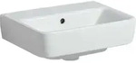 Geberit Renova Plan, Handwaschbecken, 45x34 cm, ohne Hahnloch, mit &Uuml;berlauf, 501626,