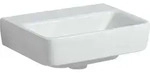 Geberit Renova Plan, Handwaschbecken, 45x34 cm, ohne Hahnloch, ohne &Uuml;berlauf,